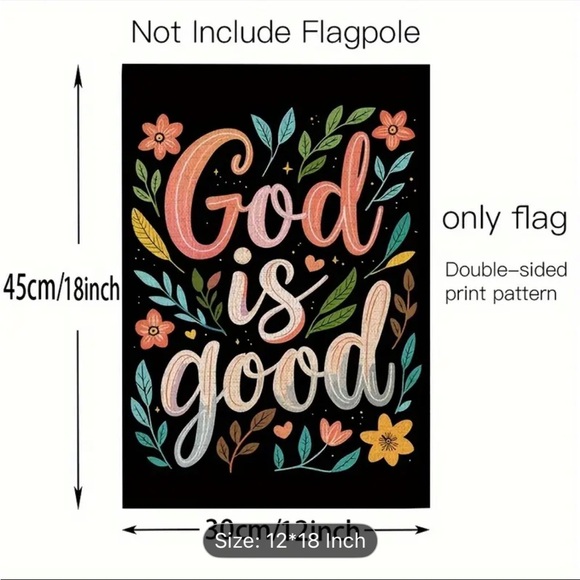 Garden Flag Colorful Inspirational - Picture 3 of 6